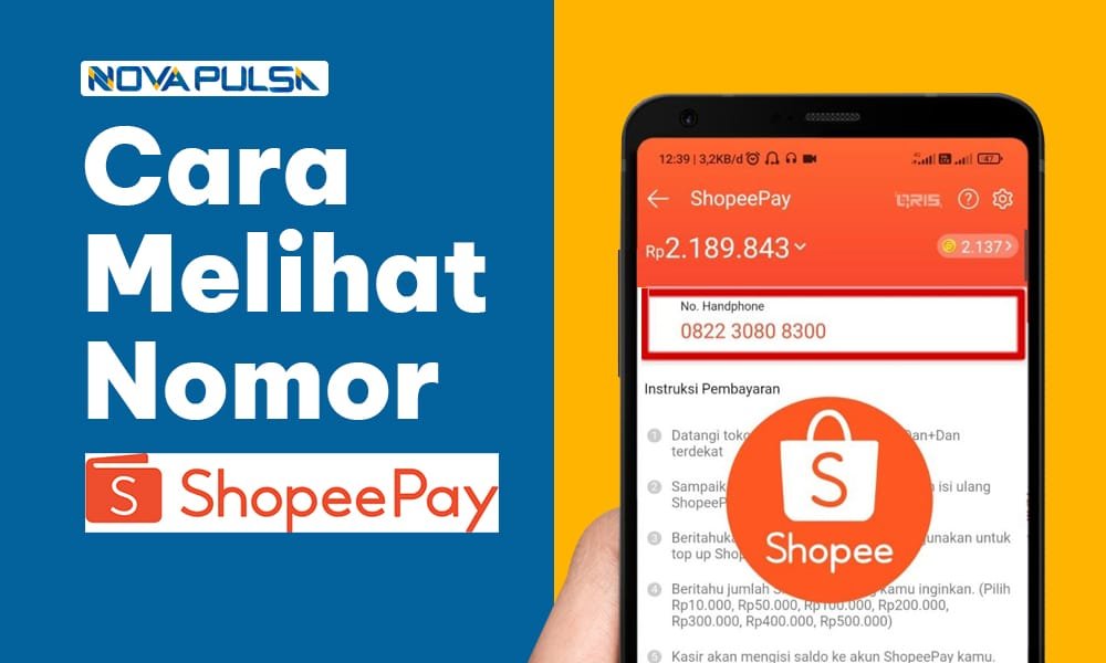 Cara Melihat Nomor ShopeePay Terdaftar Paling Mudah