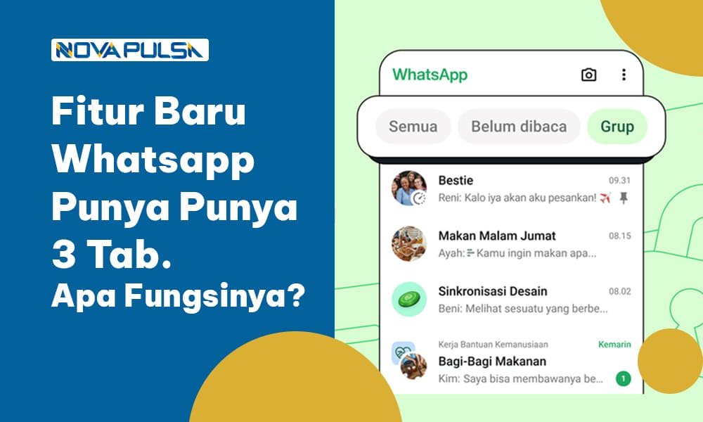 Fitur Baru Whatsapp Punya Punya 3 Tab