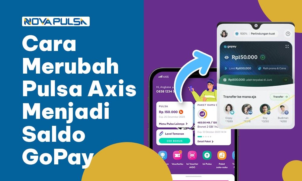 Cara Merubah Pulsa Axis Menjadi Saldo GoPay