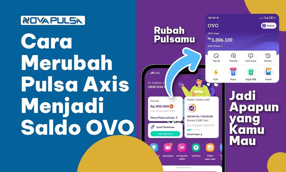 Cara Merubah Pulsa Axis Menjadi Saldo OVO