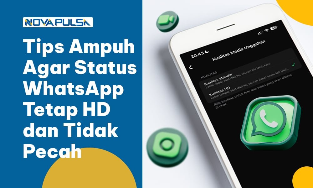 Tips Ampuh Agar Status WhatsApp Tetap HD dan Tidak Pecah