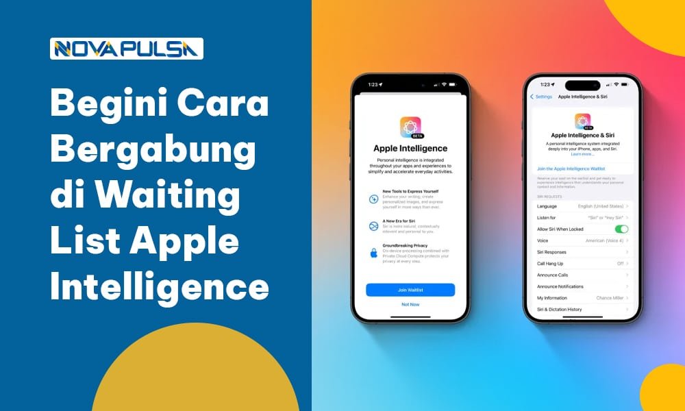 Begini Cara Bergabung di Waiting List Apple Intelligence