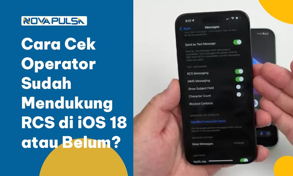 Cara Cek Operator Sudah Mendukung RCS di iOS 18 atau Belum?