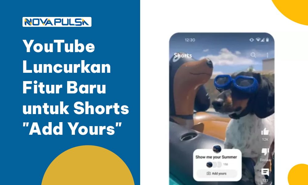 YouTube Luncurkan Fitur Baru untuk Shorts Add Yours