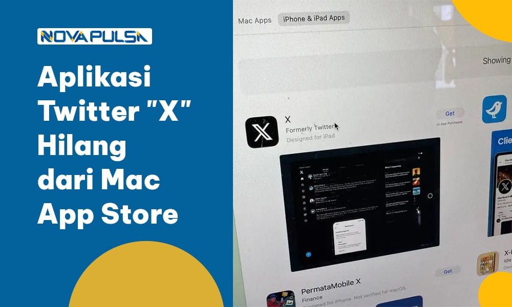 Aplikasi Twitter X Hilang dari Mac App Store