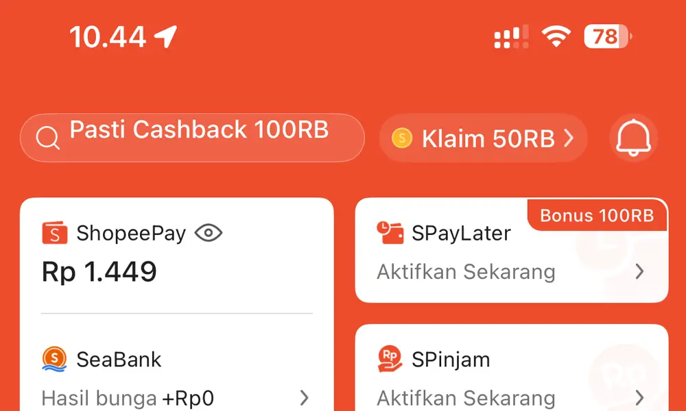 Kenapa ShopeePay Tidak Bisa Digunakan?